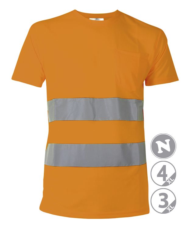 CAMISETA MANGA CORTA ALTA VISIBILIDAD OSAKA