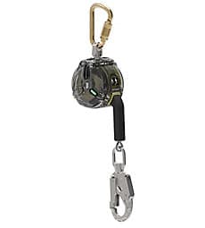 DISPOSITIVO DE CAIDA PERSONAL CON BANDA TEXTIL Y CABLE DE LATCHWAYS